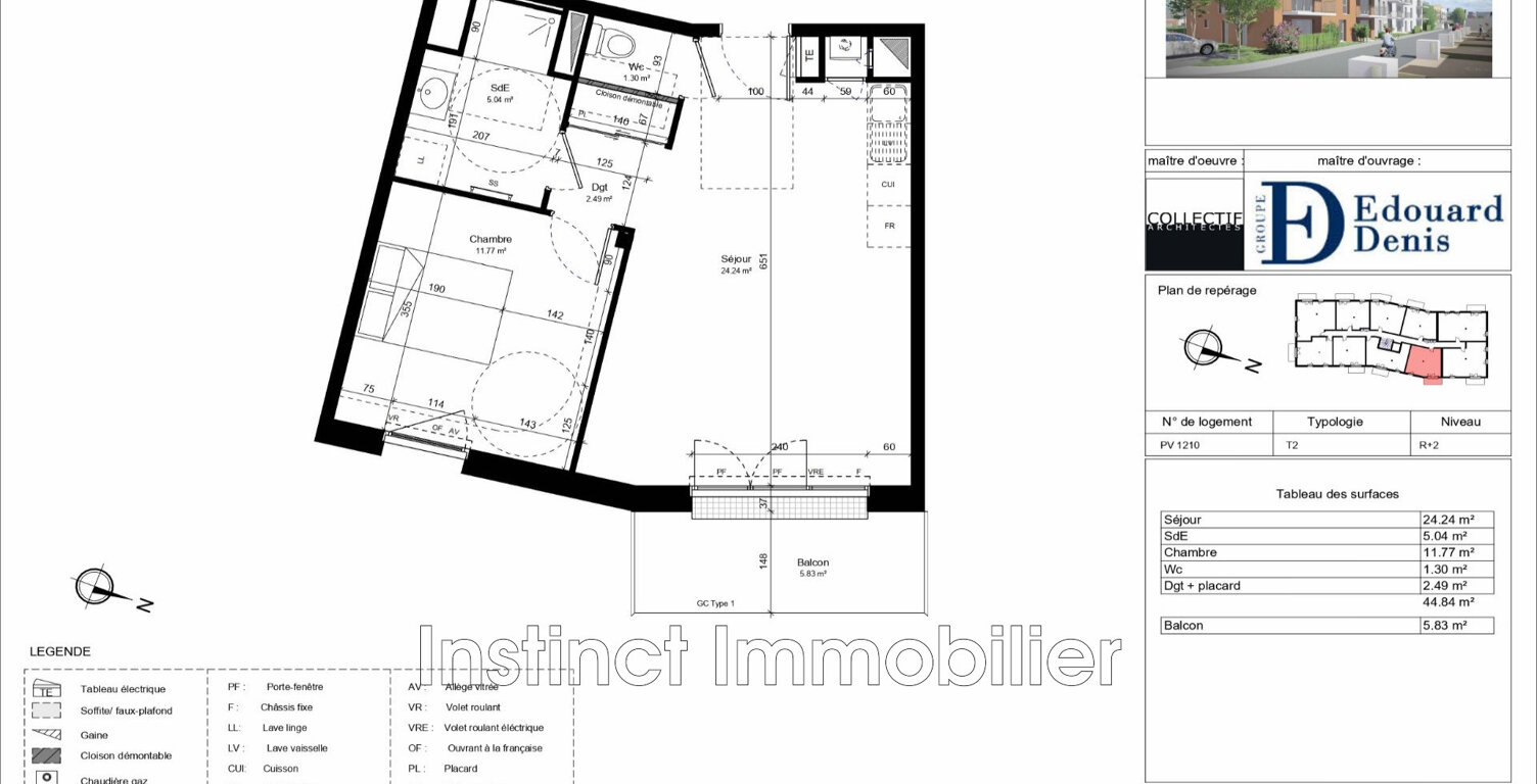 T2 neuf proche mer -  Le Guilvinec - Livraison 2027 — photo 1