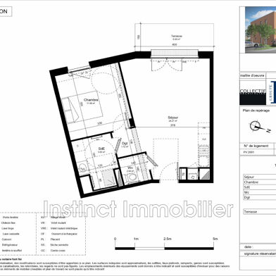 Appartement 2 pièces 154800 €