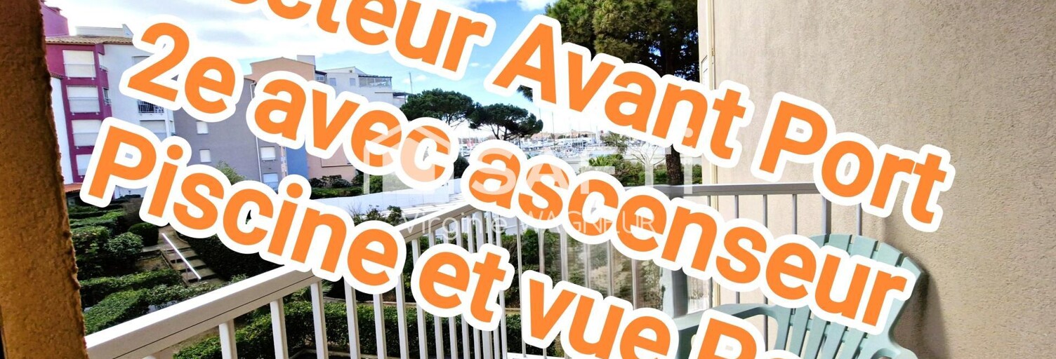Appartement 1 Pièce 17 m² à vendre à Agde (34300)