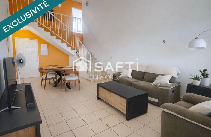 T4 duplex 114 m² vendu loué  3 chambres  terrasse — photo 3