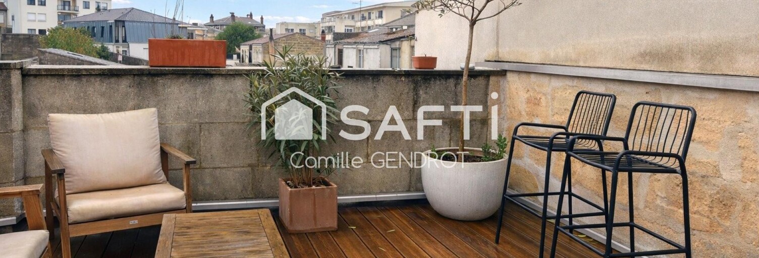 Appartement 3 Pièces 65 m² à vendre à Bordeaux (33000)
