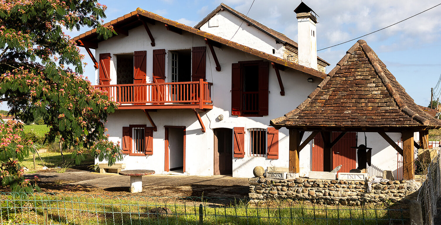 Maison béarnaise en galets à rénover - Athos-Aspis - Jardin — photo 1