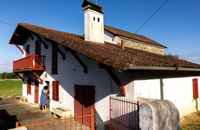Maison béarnaise en galets à rénover - Athos-Aspis - Jardin — photo 4