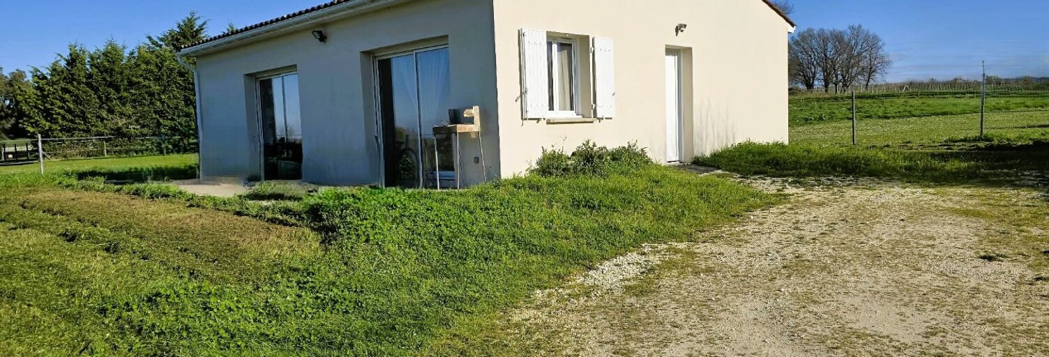 Maison 4 Pièces 80 m² à vendre à Saint-Bonnet-sur-Gironde (17150)