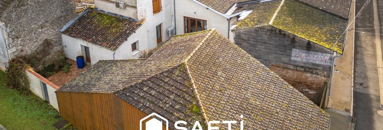 Maison 4 Pièces 105 m² à vendre à Le Temple-sur-Lot (47110)