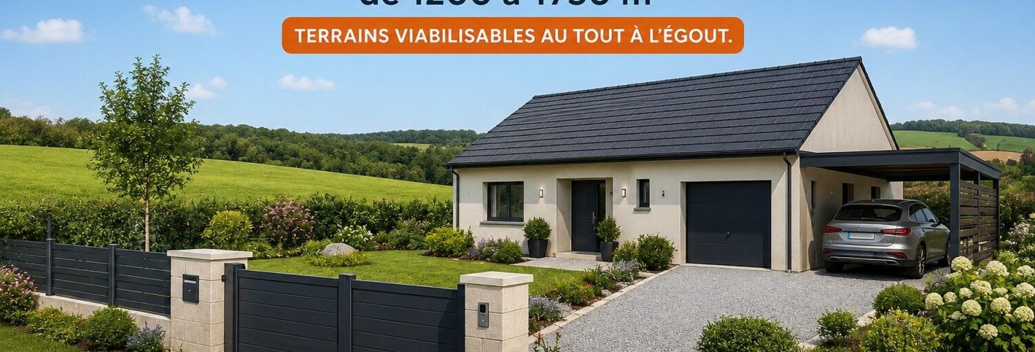 Terrain  1766 m² à vendre à Montmort-Lucy (51270)