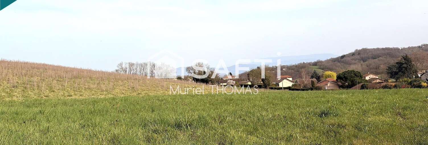 Terrain  2137 m² à vendre à Saint-Chef (38890)