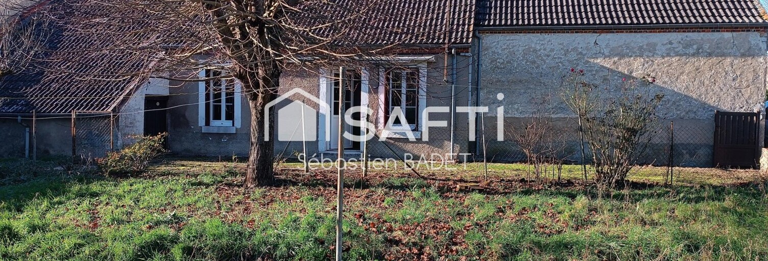 Maison 3 Pièces 64 m² à vendre à Paudy (36260)