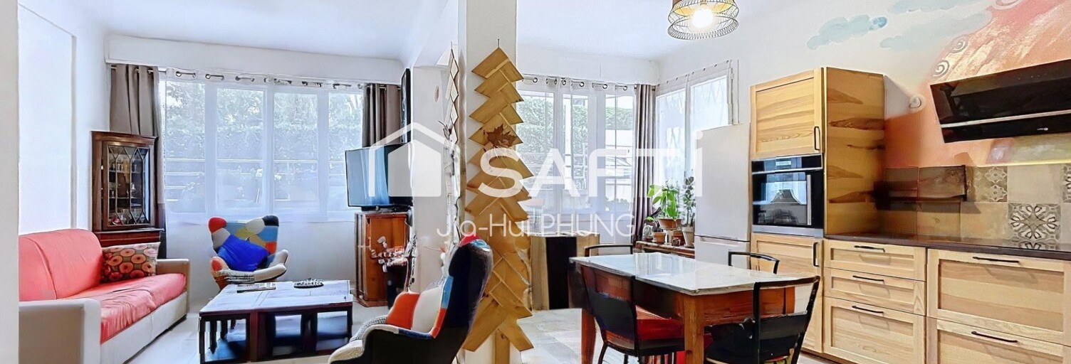 Appartement 2 Pièces 58 m² à vendre à Nice (06100)