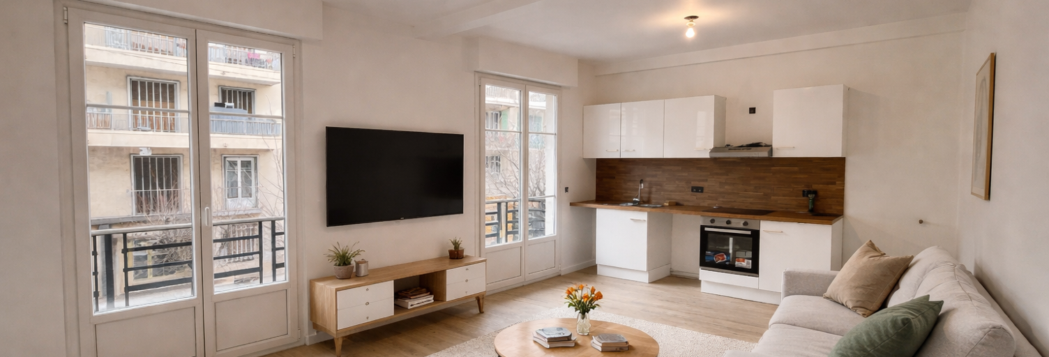 Appartement 3 Pièces 60 m² à vendre à Nice (06100)
