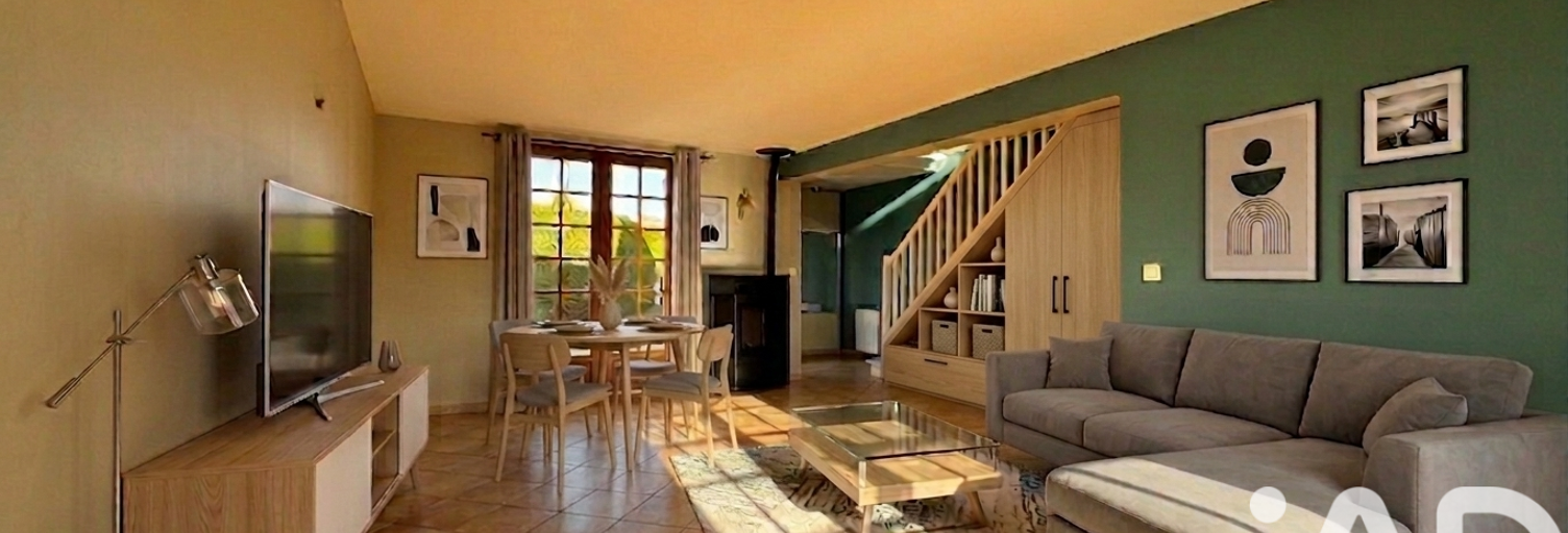 Maison 4 Pièces 88 m² à vendre à Angerville-la-Campagne (27930)