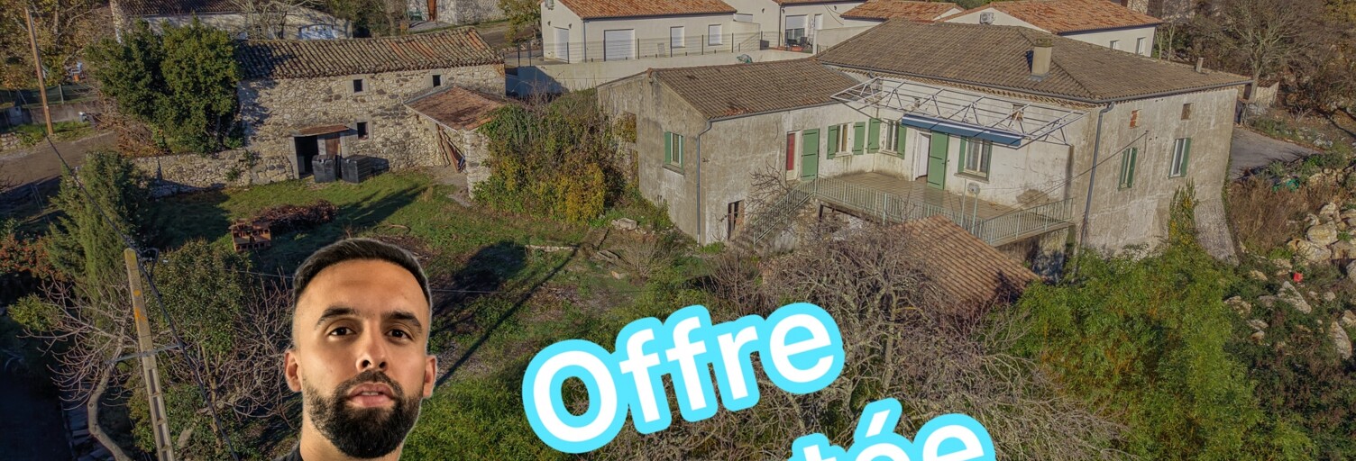 Maison 4 Pièces 115 m² à vendre à Lavilledieu (07170)