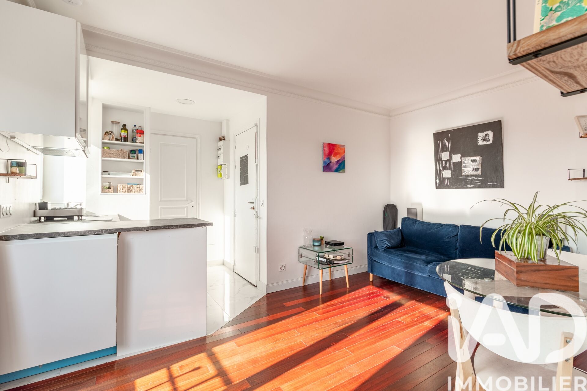 Paris 20e - 35m² - 2p. - 1ch.