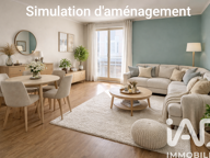 Vente Appartement 3 pièces — photo 2
