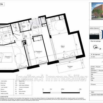 Appartement 3 pièces 207500 €