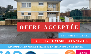 Maison 4 Pièces 93 m² à vendre à Laval (53000)