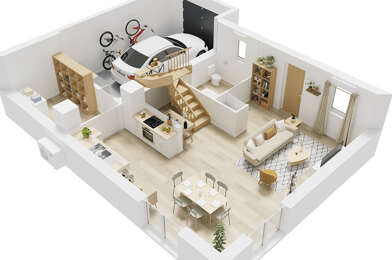 Maison 4 pièces 285900 €