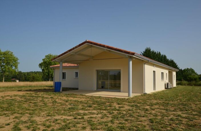 A vendre, Gers, secteur de Condom : Maison de plain-pied neuve, très économe, 4 chambres, garage et jardin de 2 851m². Proche des commodités et services de base d'un village — photo 3