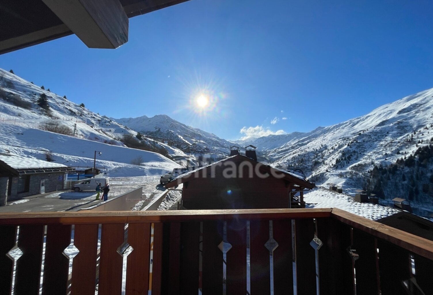 En Savoie (73), à vendre station de ski, Domaine Galibier Thabor 1800, T2, balcon, piscine, belle vue — photo 1