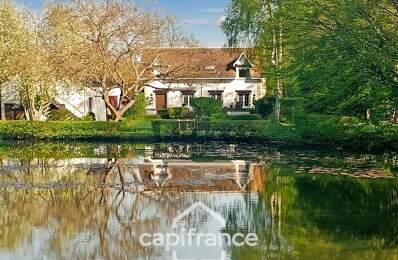 Maison à vendre 6 pièces 138m² TORCE EN VALLEE (72) - 3/4 chambres + appartement, Etang, bassin sur parc paysagé de 8500m² — photo du bien