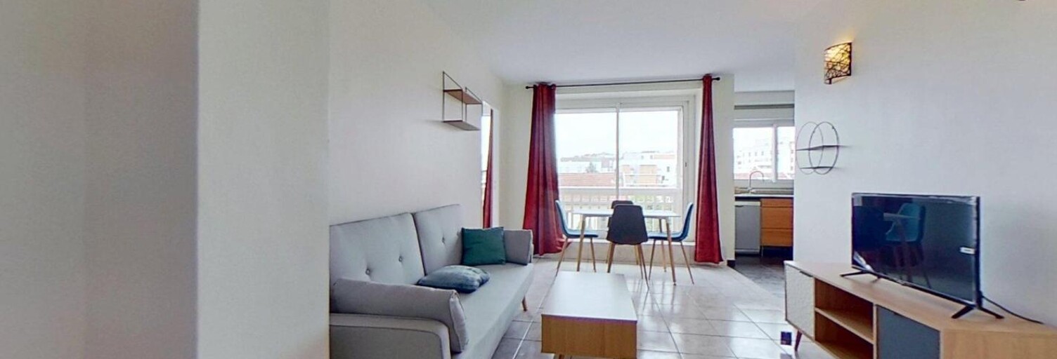 Appartement 3 Pièces 55 m² à louer à Villeurbanne (69100)