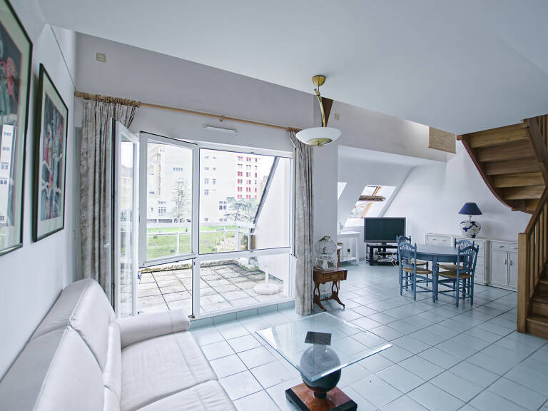 Appartement duplex vue mer dernier étage - Dinard centre-vil — photo 1