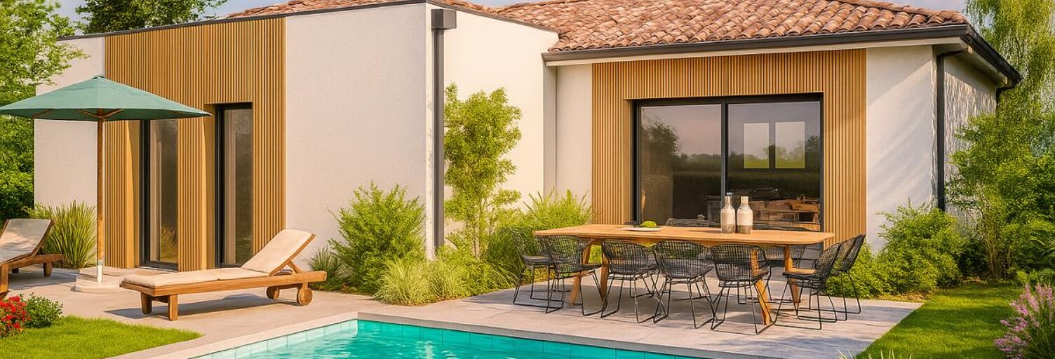 Terrain 1200 m² à construire La Brède (33650)