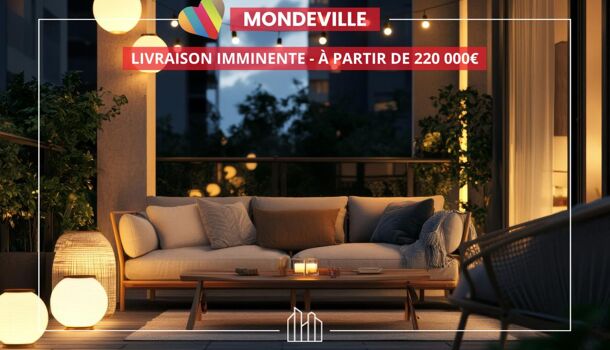 Appartement 3 pièces  à vendre Mondeville 14120