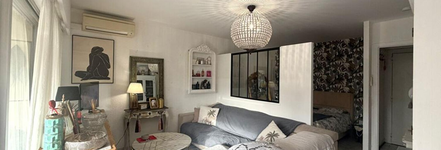 Appartement 1 Pièce 33 m² à vendre à Cannes (06400)