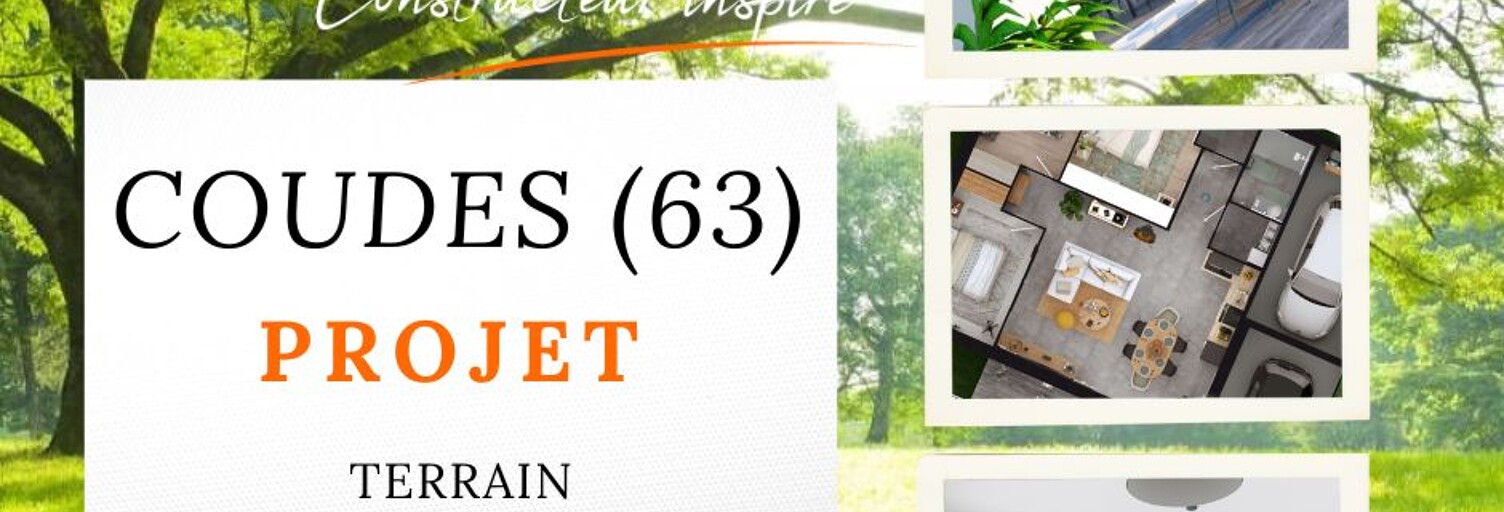Terrain 423 m² à construire Coudes (63114)