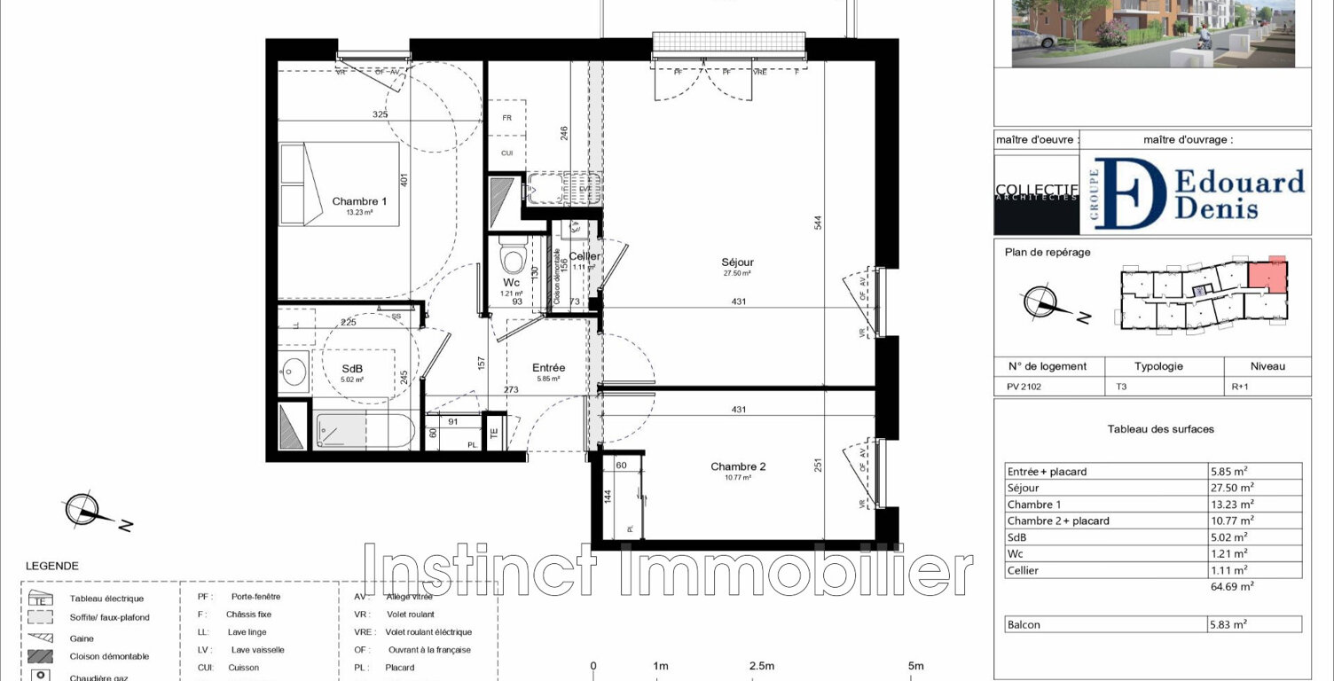 T3 neuf proche mer -  Le Guilvinec - Livraison 2027 — photo 1