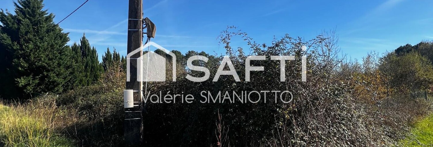 Terrain  6952 m² à vendre à Masseilles (33690)