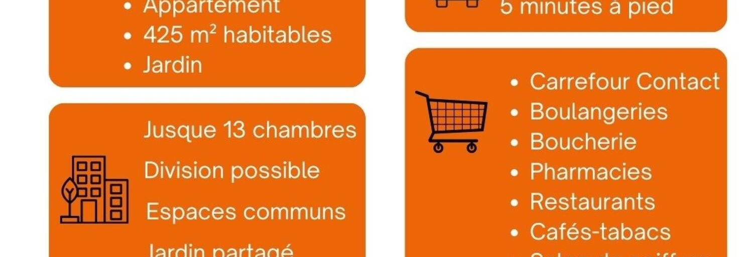 Immeuble  425 m² à vendre à Tourcoing (59200)