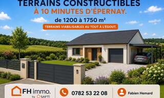 Terrain  1528 m² à vendre à Montmort-Lucy (51270)