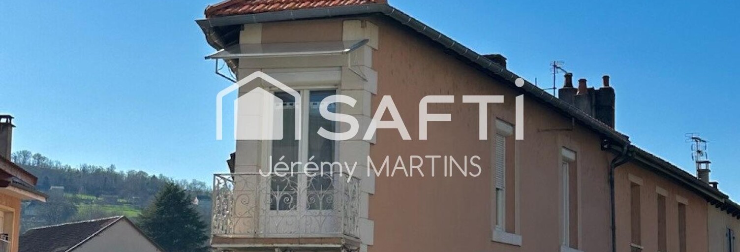 Maison 4 Pièces 82 m² à vendre à Cransac-les-Thermes (12110)