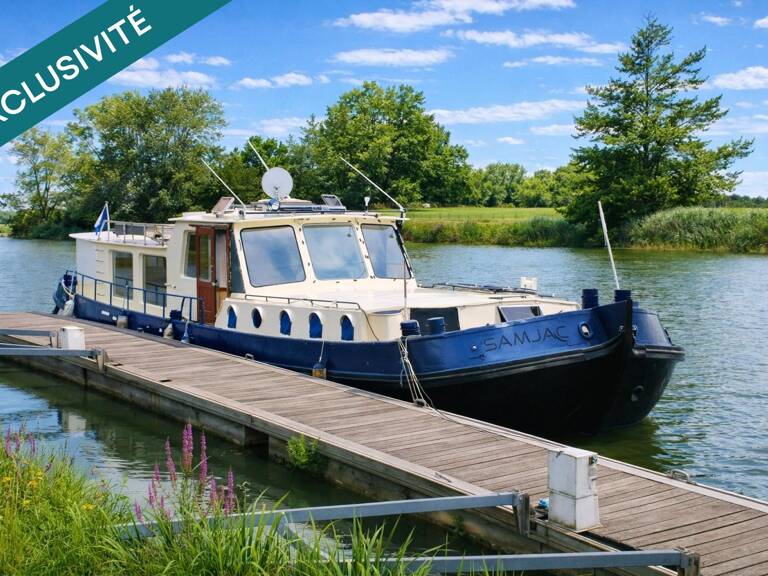 Tjalk Hollandais d'exception  18 m  55 m² habitables  Bateau d'habitation de caractère — photo 1
