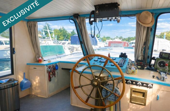 Tjalk Hollandais d'exception  18 m  55 m² habitables  Bateau d'habitation de caractère — photo 2