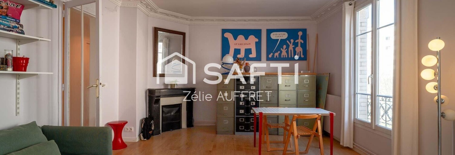 Appartement 2 Pièces 48 m² à vendre à Paris 19 (75019)