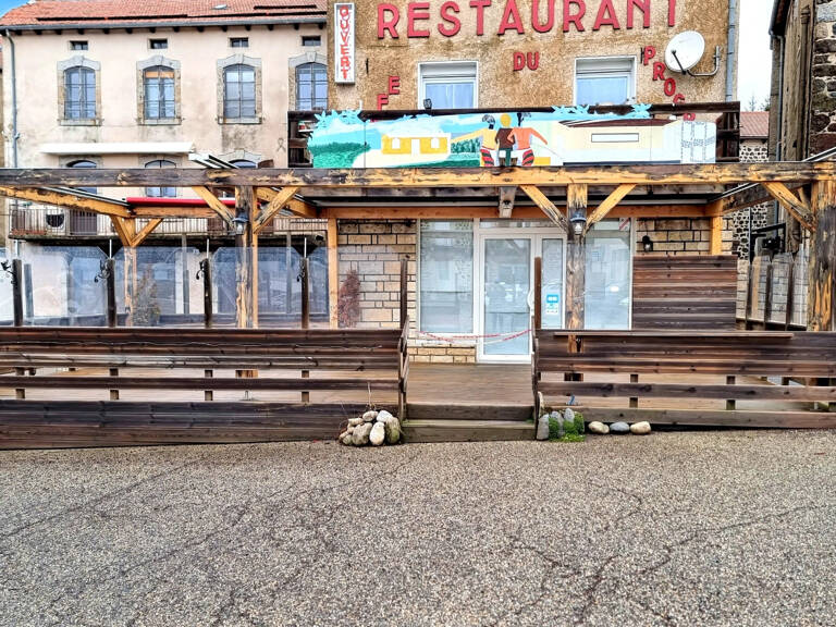 Dépt. 07 - A VENDRE à COUCOURON - MAISON DE VILLAGE AVEC BAR — photo 1