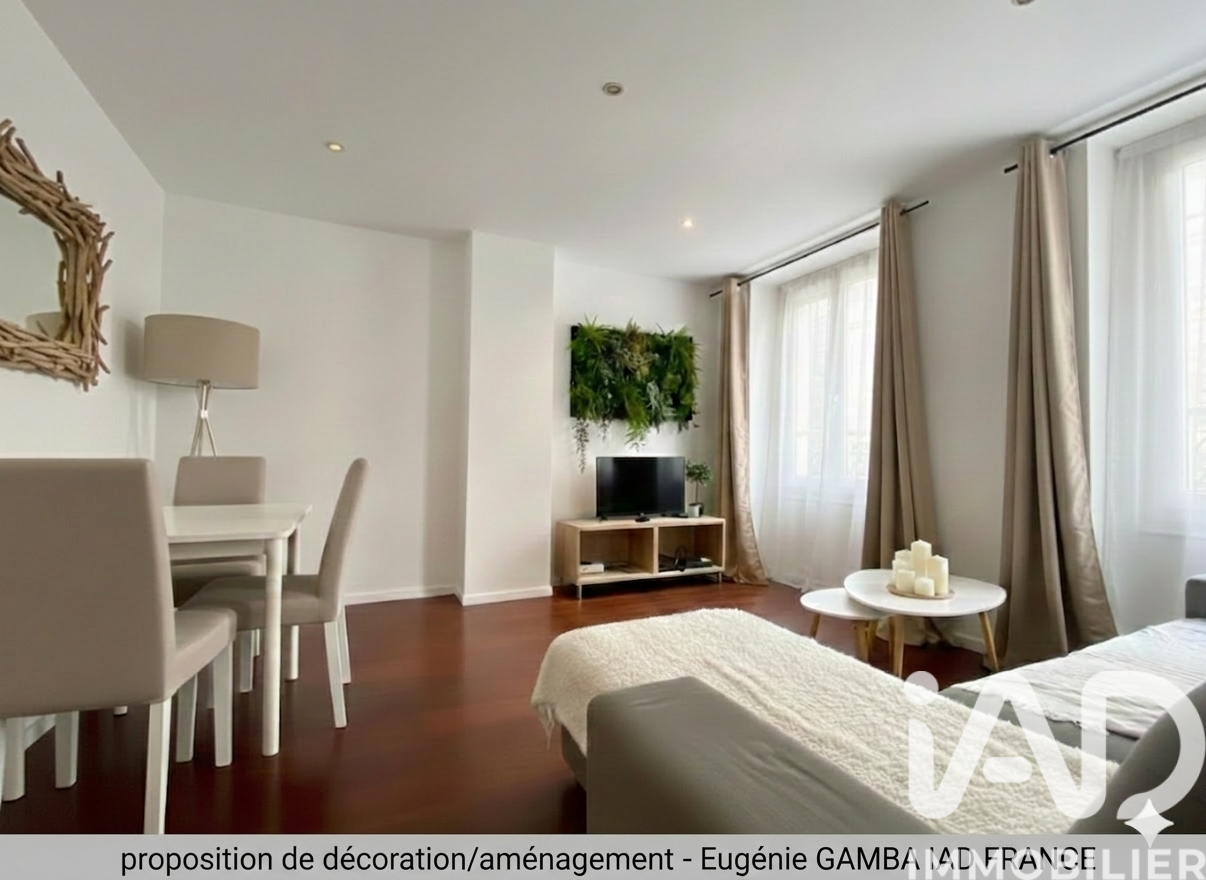 Saint-Maurice - 37m² - 2p. - 1ch.