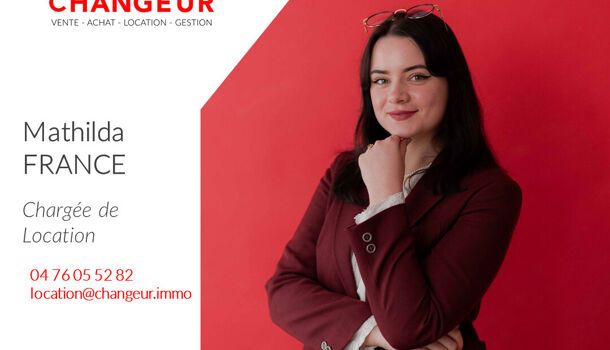 Appartement 1 pièces  à louer Voiron 38500