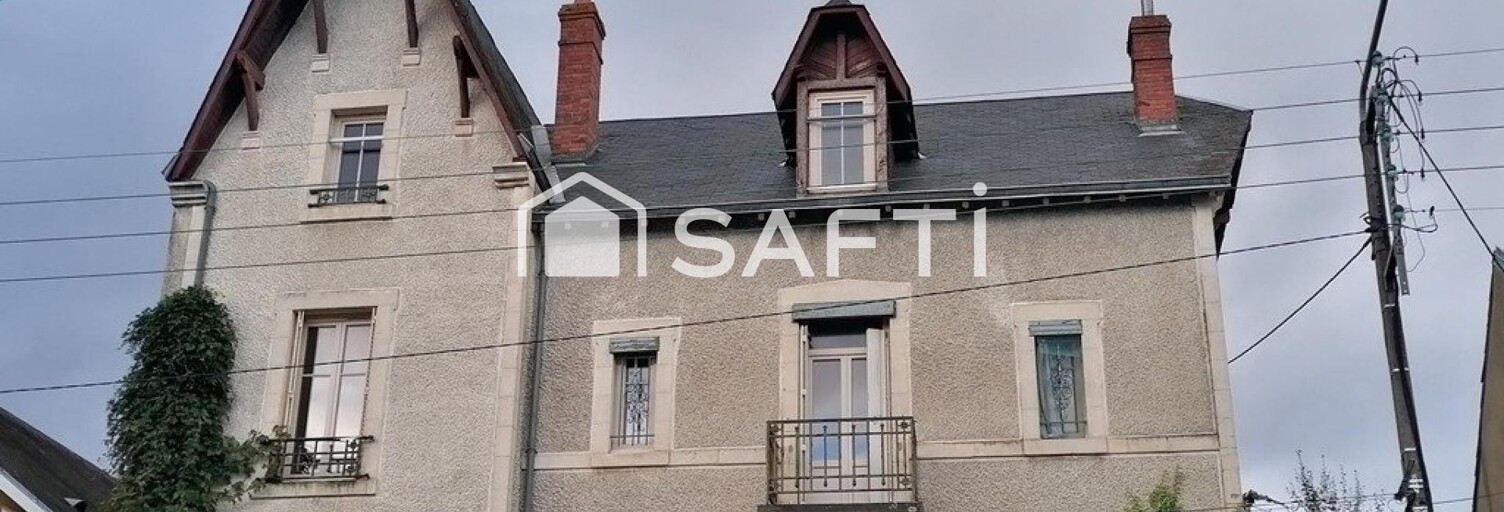 Maison 8 Pièces 224 m² à vendre à Vierzon (18100)