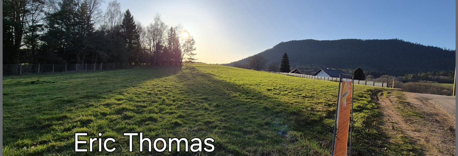 Terrain  1068 m² à vendre à Saulcy-sur-Meurthe (88580)