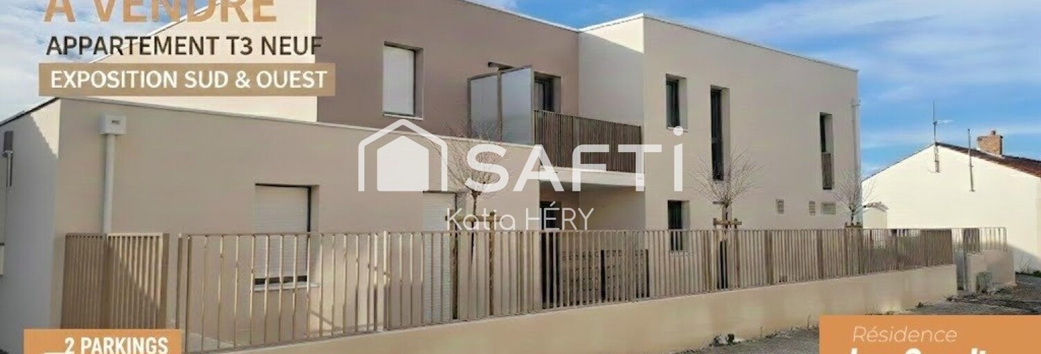 Appartement 3 Pièces 61 m² à vendre à Challans (85300)