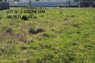 Terrain  62000 €