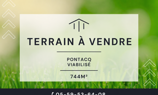 Terrain  744 m² à vendre à Pontacq (64530)