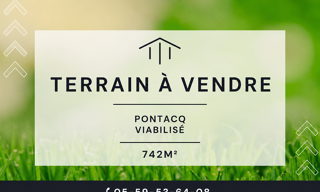 Terrain  742 m² à vendre à Pontacq (64530)