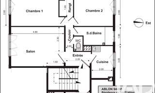 Appartement 3 Pièces 55 m² à vendre à Ablon-sur-Seine (94480)