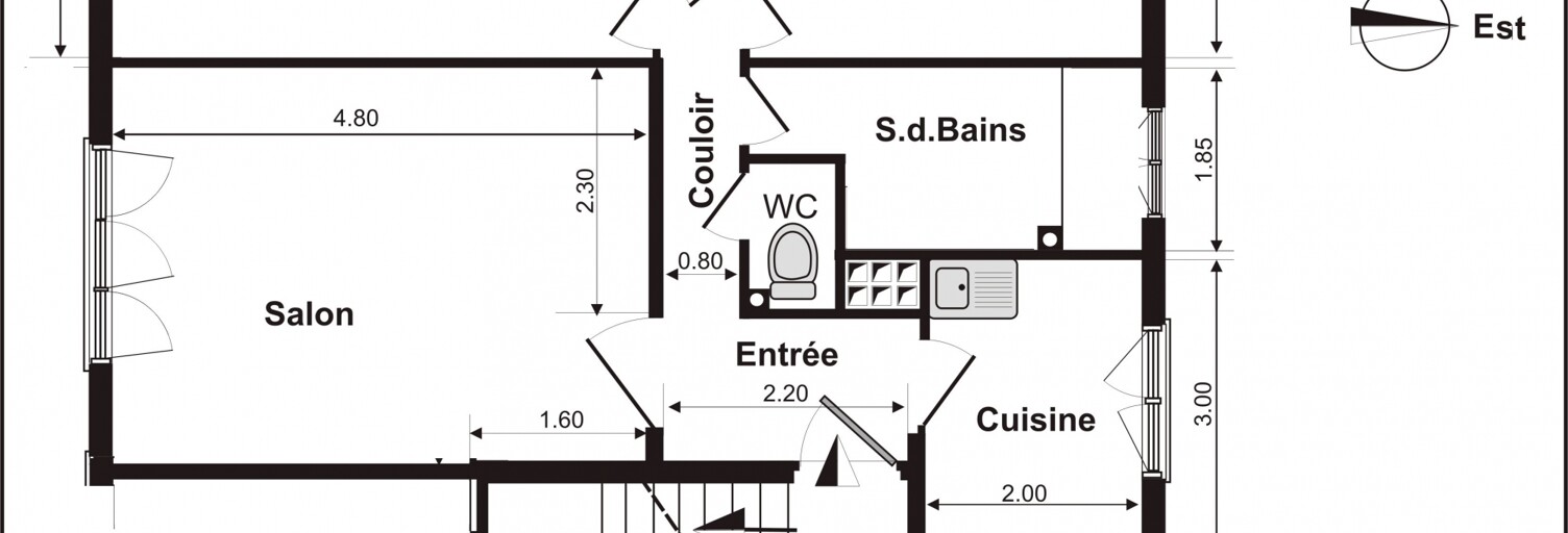 Appartement 3 Pièces 55 m² à vendre à Ablon-sur-Seine (94480)