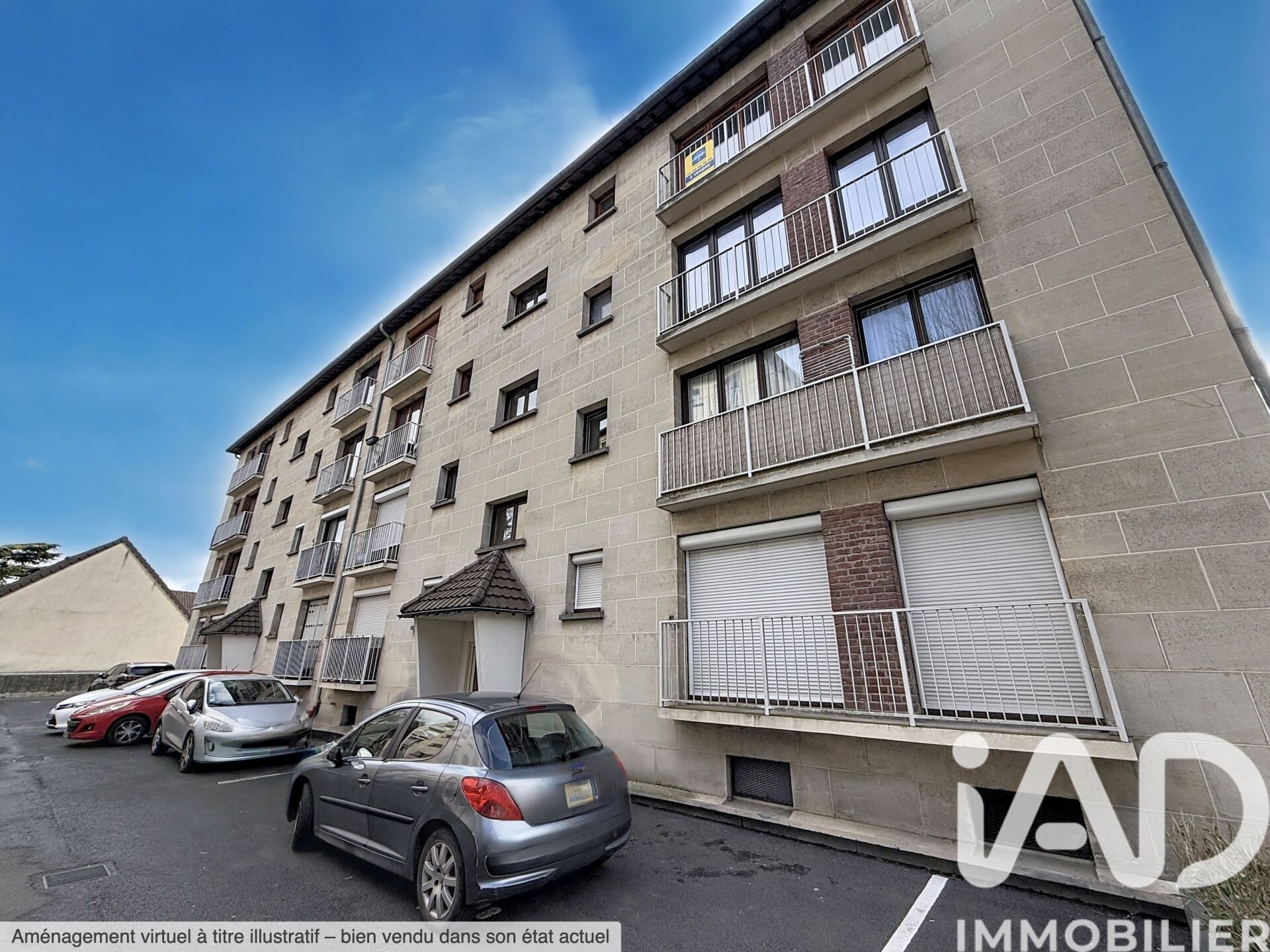 Athis-Mons - 43m² - 2p. - 1ch.